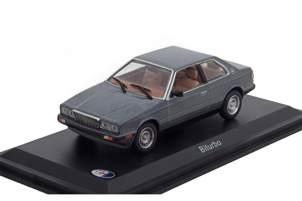 MASERATI BITURBO 1982 METALLIC BLUE GREY