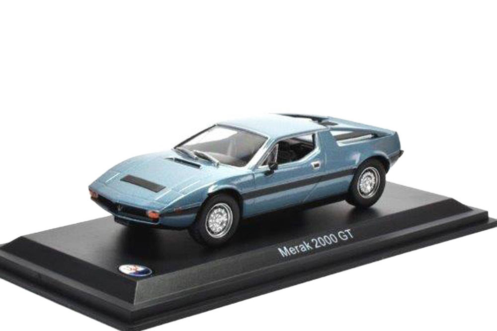 MASERATI MERAK 2000 GT 1977 METALLIC BLUE