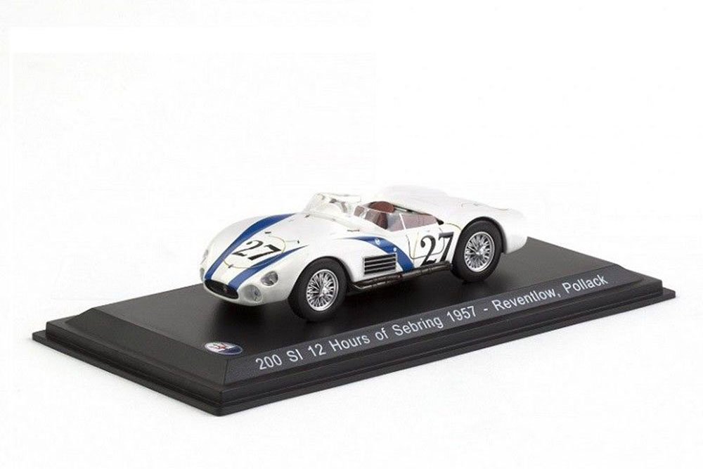 MASERATI 200 SI #27 REVENTLOW/POLLACK 12 HOURS OF SEBRING 1957