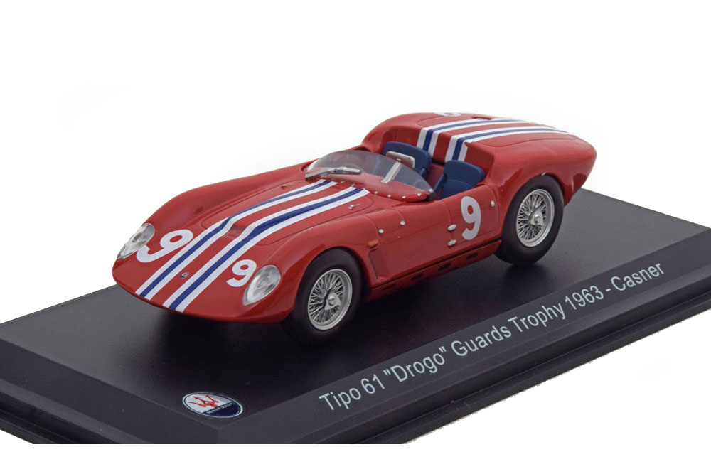 MASERATI TIPO 61 DROGO #9 CASNER GUARDS TROPHY 1963
