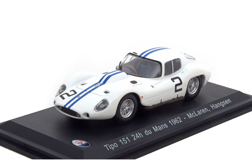 MASERATI TIPO 151 #2 MCLAREN/HANGSEN 24H DU MANS 1962