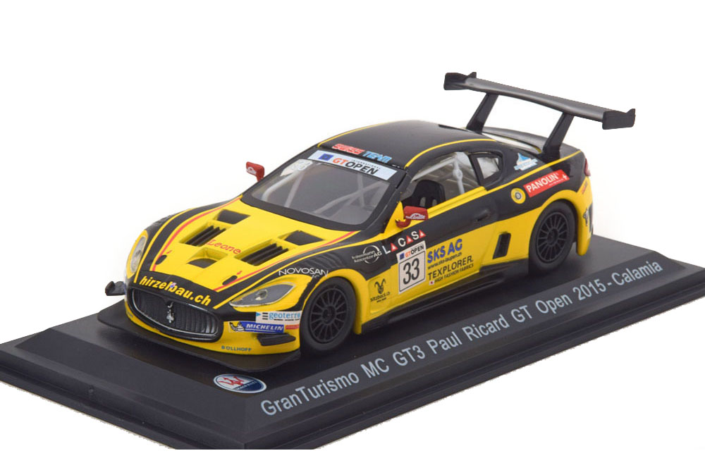 MASERATI GRANTURISMO MC GT3 #33 CALAMIA PAUL RICARD GT OPEN 2015