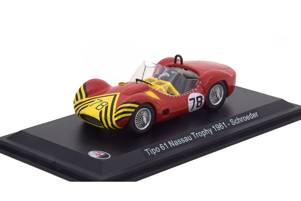 MASERATI TIPO 61 #78 SCHROEDER NASSAU TROPHY 1961