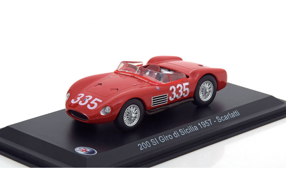 MASERATI 200SI #335 SCARLATTI GIRO DI SICILIA 1957