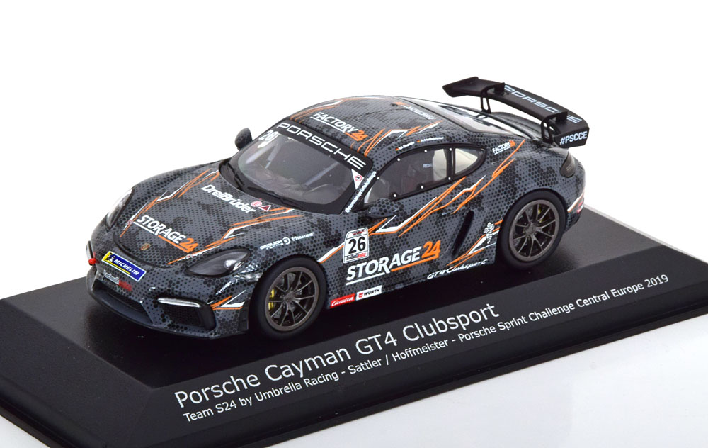 PORSCHE CAYMAN GT4 NO 26 PORSCHE SPRINT CHALLENGE 2019