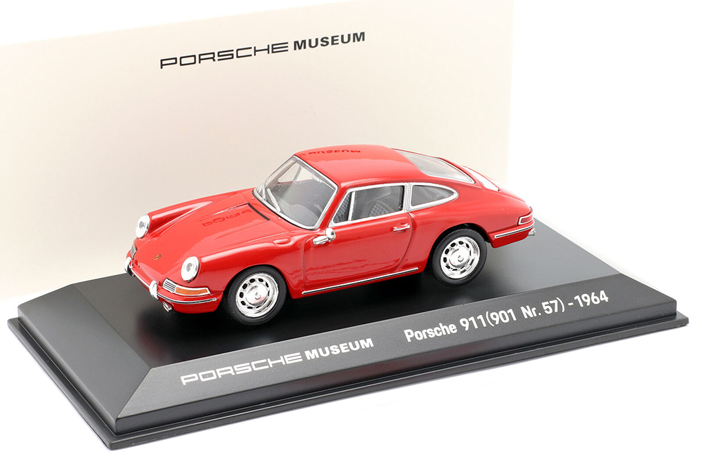 PORSCHE 911 (901 NR. 57) YEAR 1964 RED / ПОРШЕ 911 КРАСНЫЙ