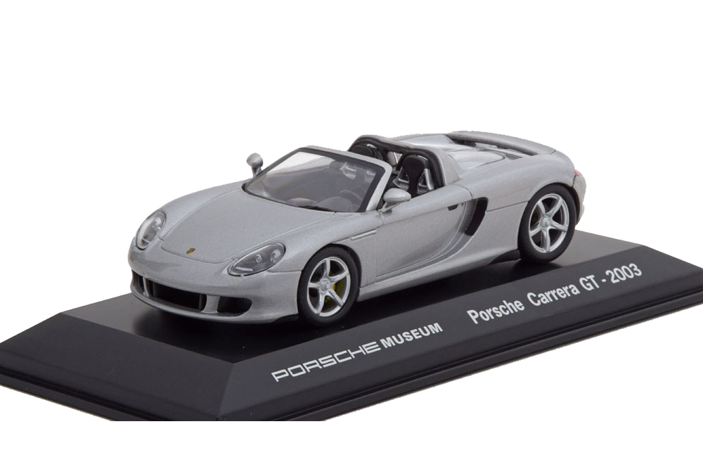 PORSCHE CARRERA GT YEAR 2003 SILVER PORSCHE MUSEUM EDITION / ПОРШЕ КАРЕРА ГТ