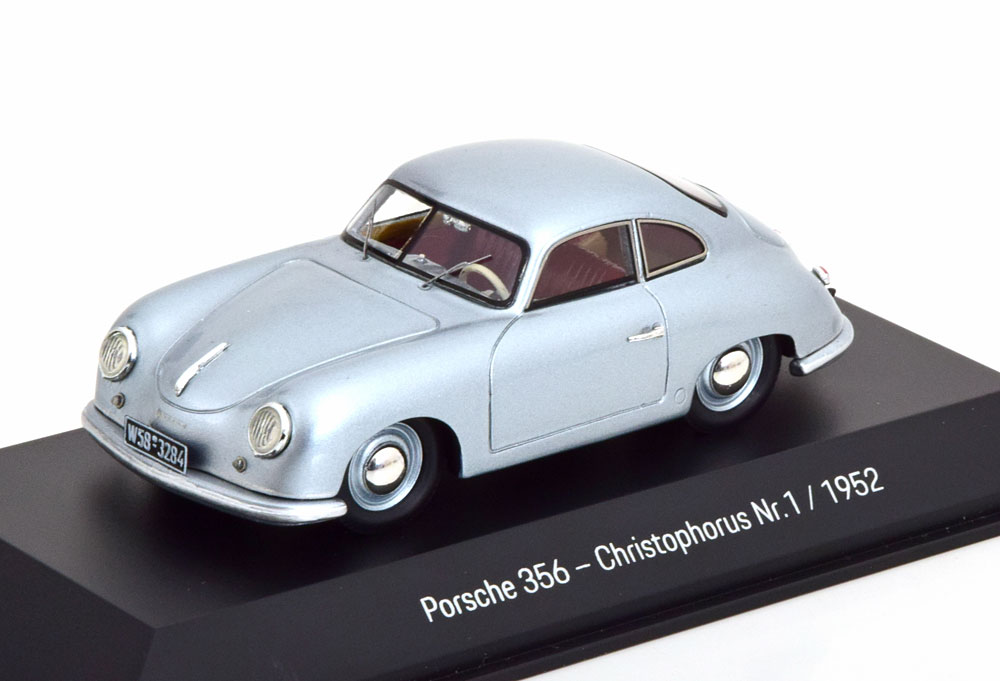 PORSCHE 356 CHRISTOPHORUS NO 1 1952 SILVER