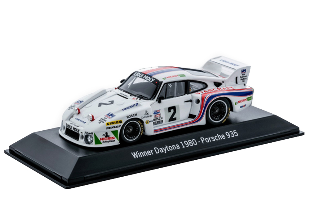 PORSCHE 935 #2 ПОБЕДИТЕЛЬ 24H DAYTONA 1980 JOEST STOMMELEN MERL
