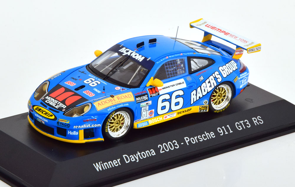 PORSCHE 911 (996) GT3 RS WINNER 24H DAYTONA 2003 MARTINI