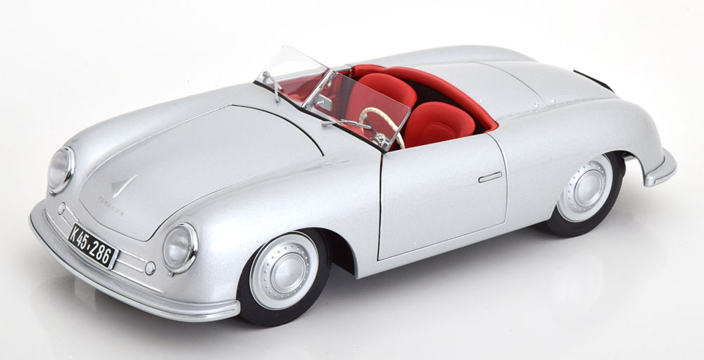 PORSCHE 356 NO 1 1948 SILVER / ПОРШЕ СЕРЕБРИСТЫЙ