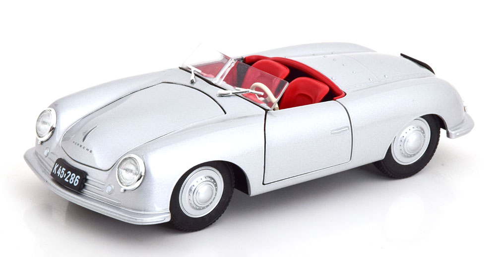 PORSCHE 356 NO 1 ROADSTER 1948 SILVER