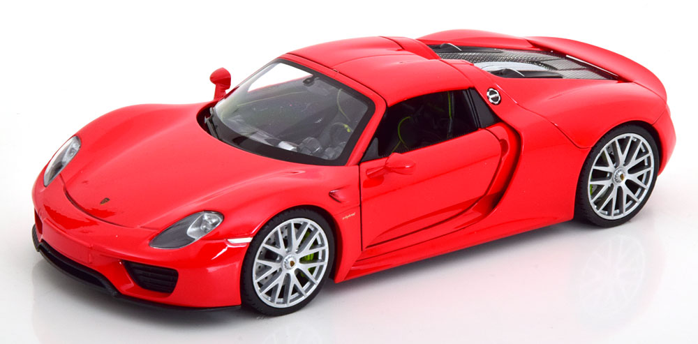 PORSCHE 918 2013 RED