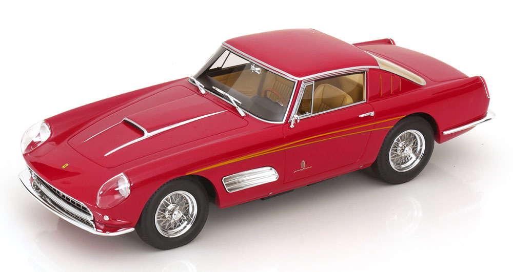 FERRARI 410 SUPERAMERICA SERIE 3 PININFARINA COUPE 1958 RED METALLIC