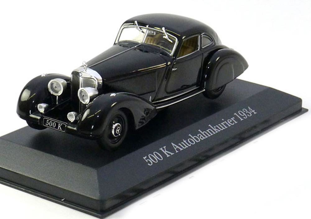 MERCEDES 500 K AUTOBAHNKURIER 1934 BLACK