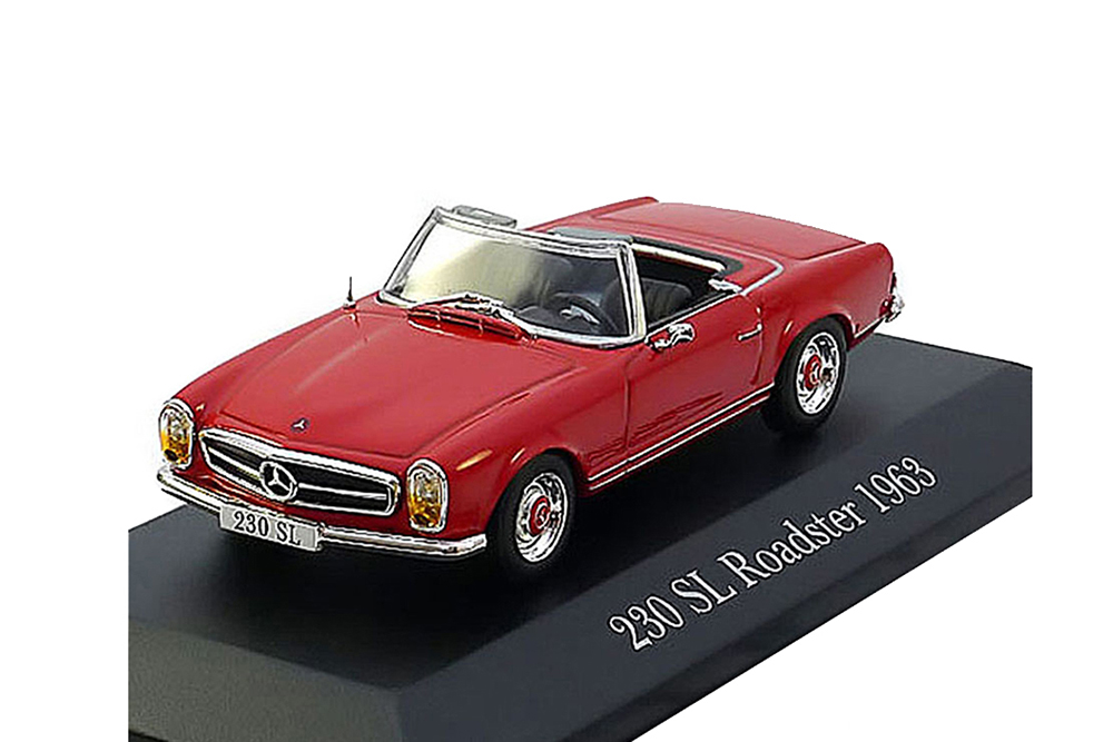 MERCEDES 230 SL ROADSTER 1963 RED