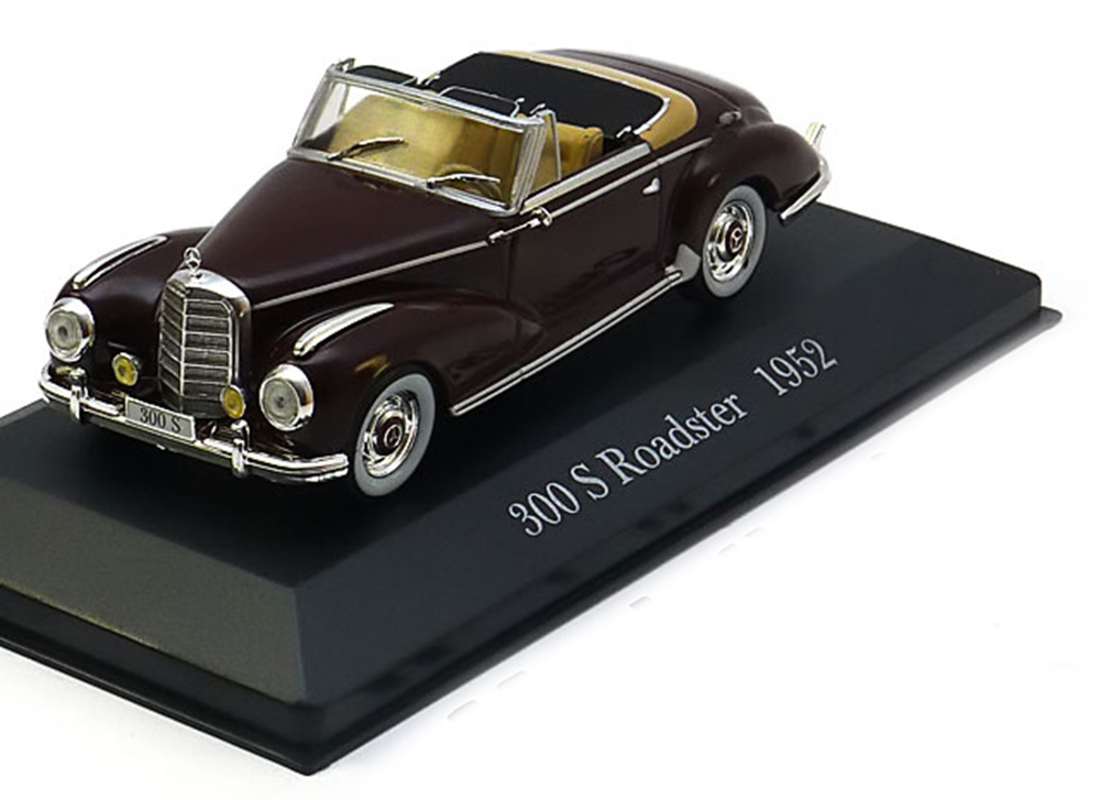 MERCEDES 300 S W188 ROADSTER 1952 DARKRED
