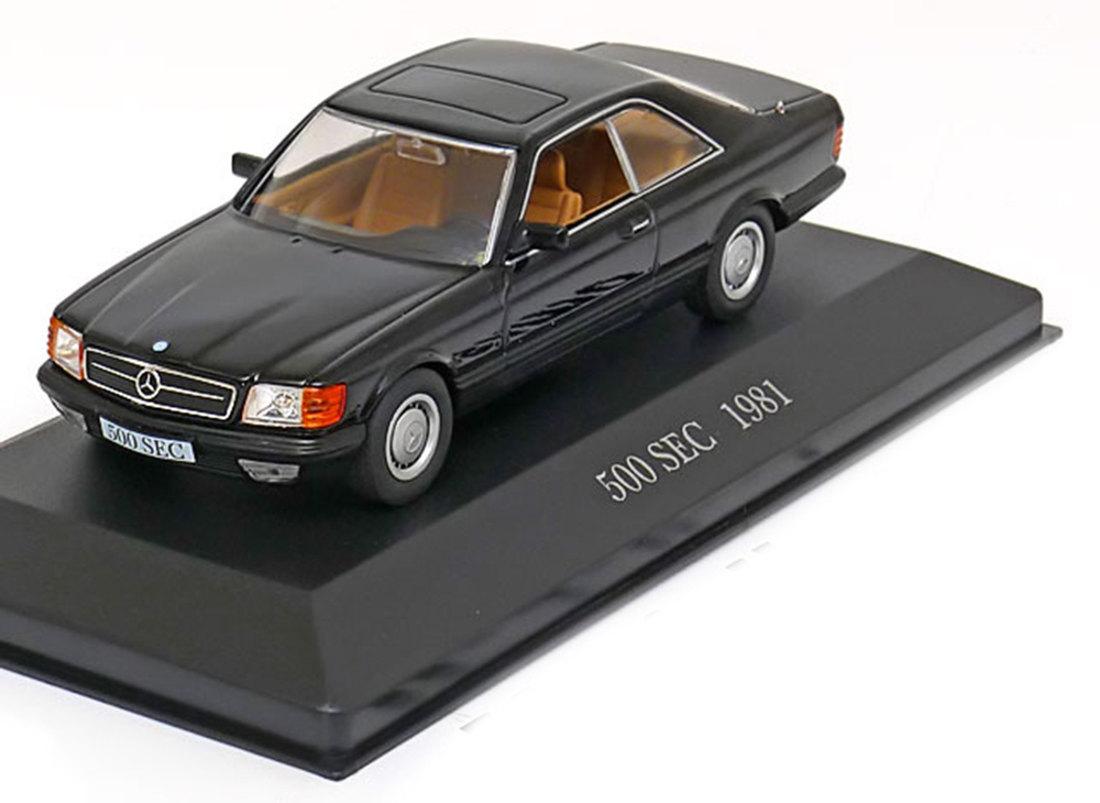 MERCEDES 500SEC C126 1981 BLACK