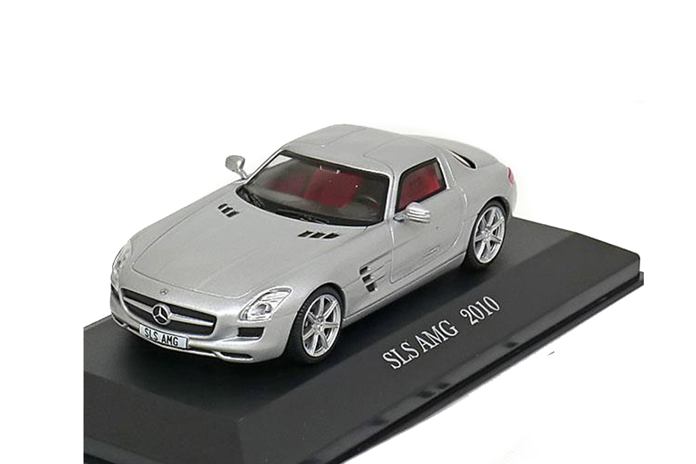 MERCEDES SLS AMG COUPE 2010 SILVER