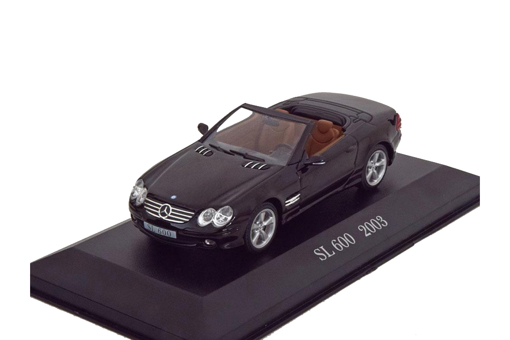 MERCEDES SL600 R230 CONVERTIBLE 2003 BLACK