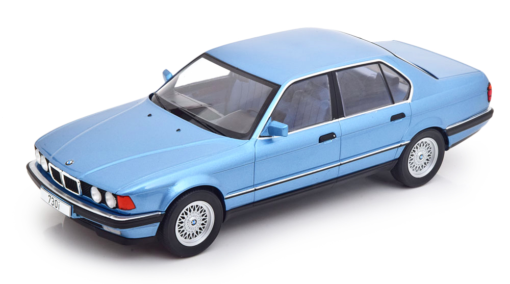 BMW 730I E32 LIGHT BLUE METALLIC / БМВ 730И ГОЛУБОЙ МЕТАЛЛИК