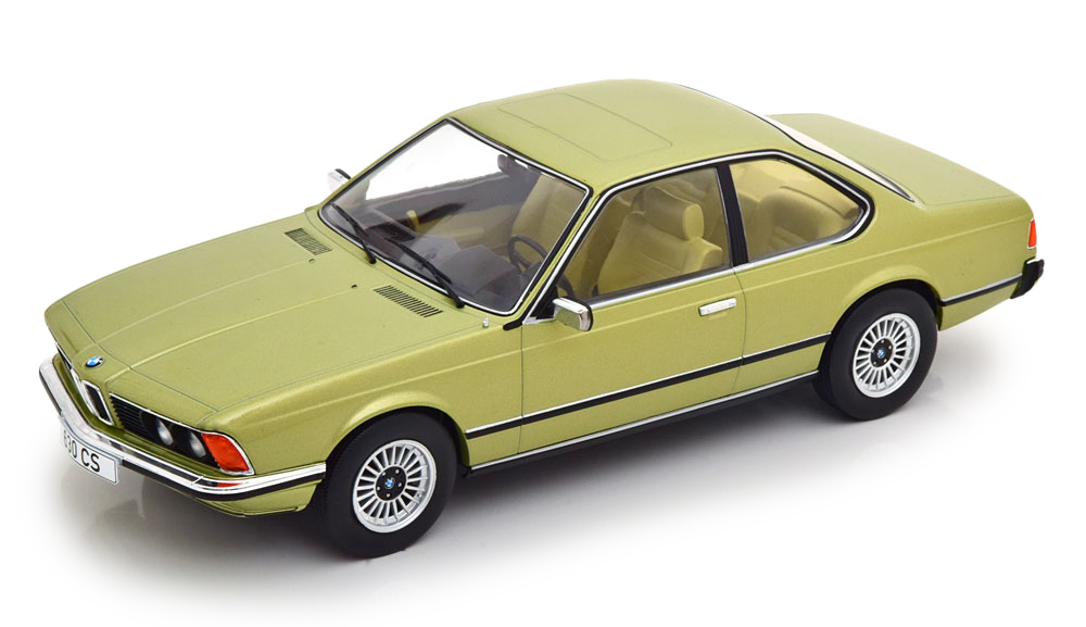 BMW E24 630 CS 1976 METALLIC LIGHT GREEN / БМВ Е24 СВЕТЛО-ЗЕЛЕНЫЙ МЕТАЛЛИК