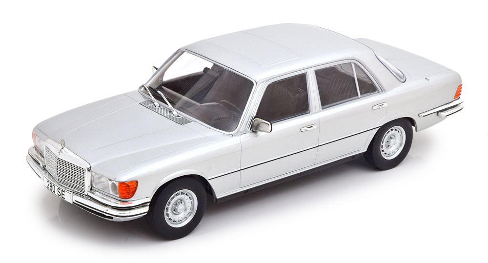MERCEDES W116 280 SE 1972 SILVER / МЕРСЕДЕС W116 280 SE 1972 СЕРЕБРО