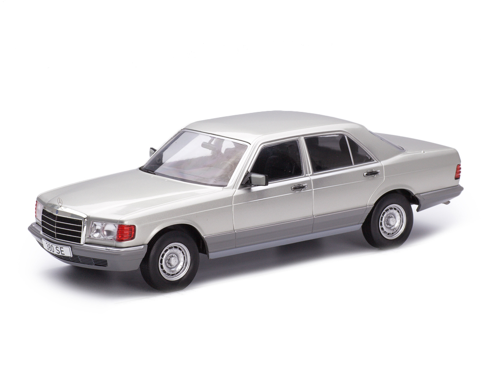 MERCEDES 380SE S-CLASS W126 1979 SILVER