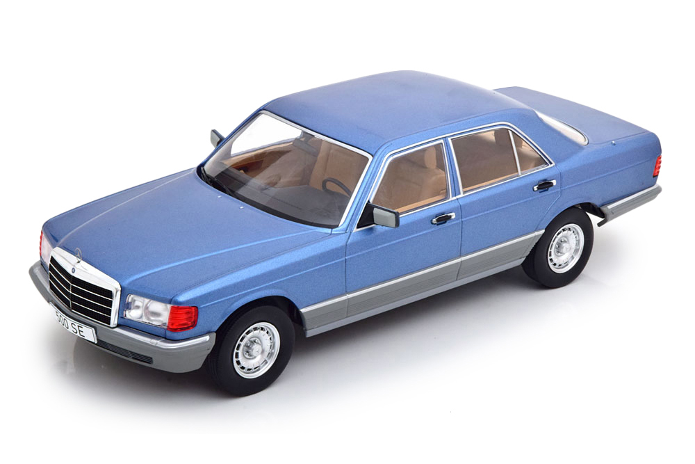 MERCEDES 500SE S-CLASS W126 1979 METALLIC BLUE