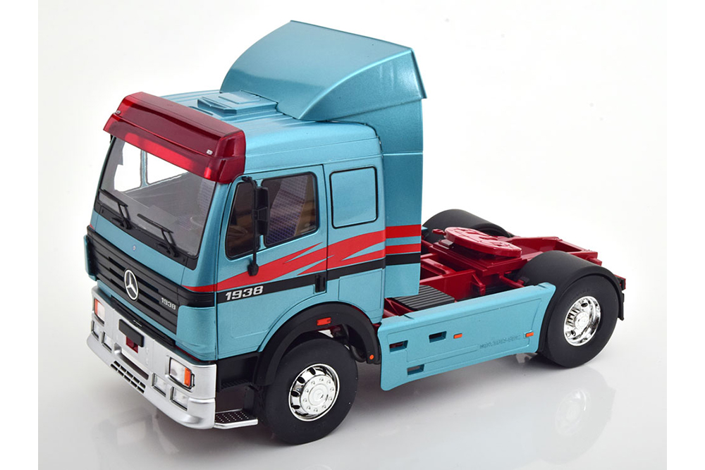 MERCEDES SK 2 TOWING VEHICLE 1994 TURQUOISE-METALLIC RED