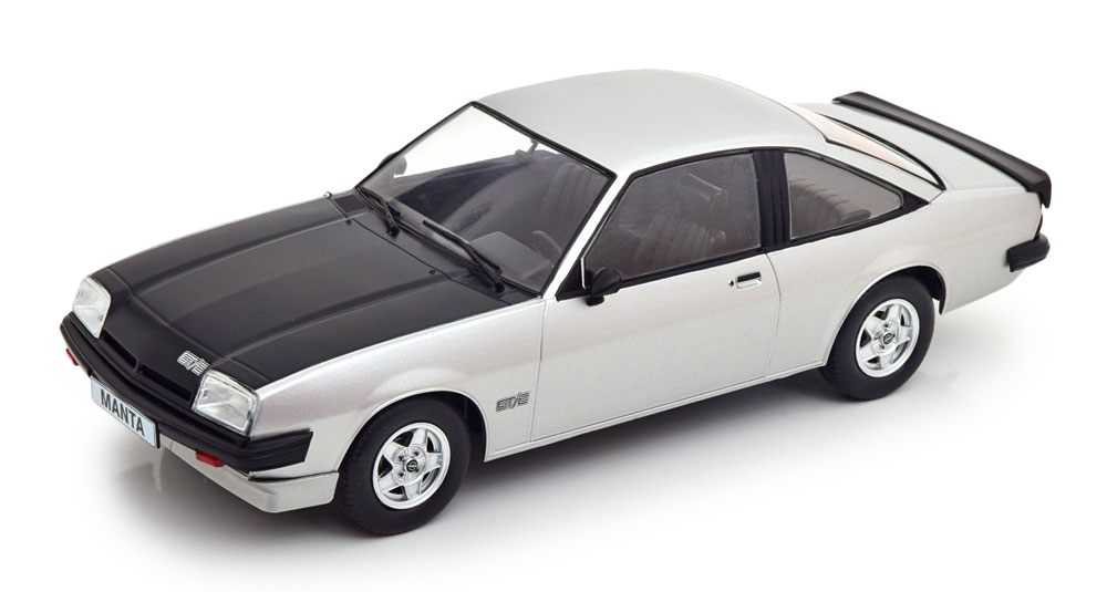 OPEL MANTA B GT E 1980 SILVER FLATBLACK