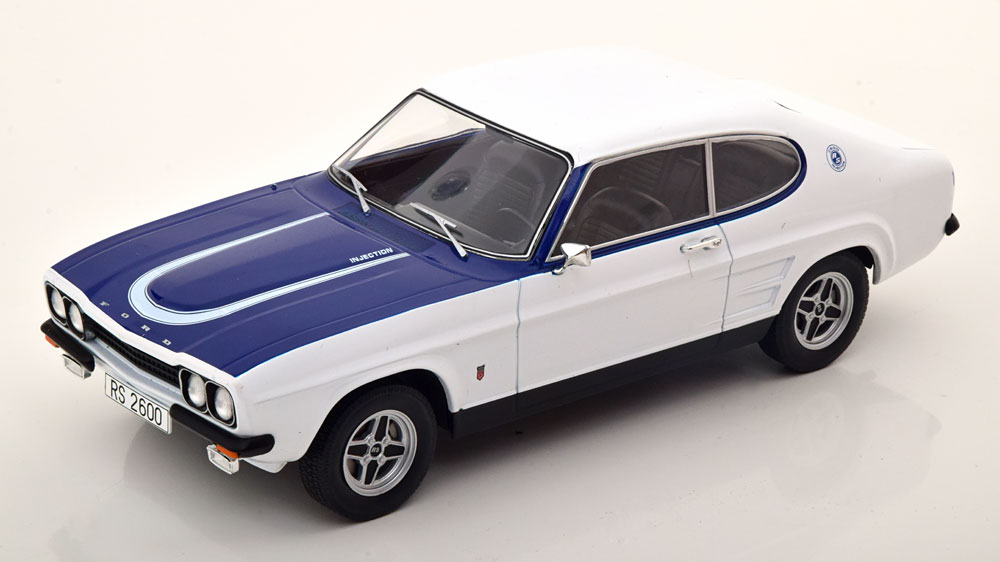 FORD CAPRI MK1 RS 2600 1973 WHITE BLUE