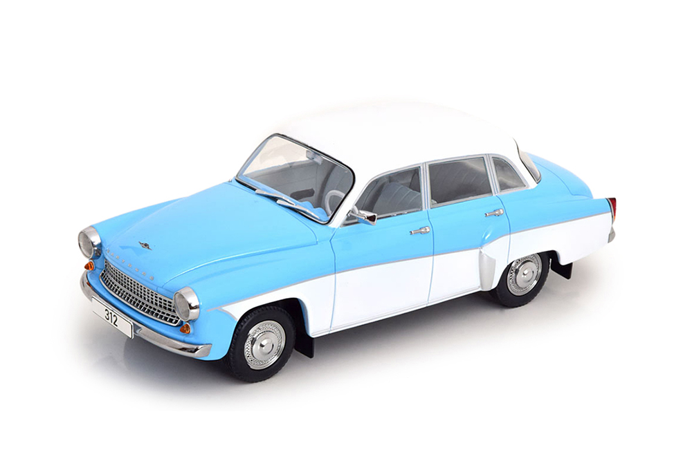 WARTBURG 312 SALOON LIGHTBLUE WHITE
