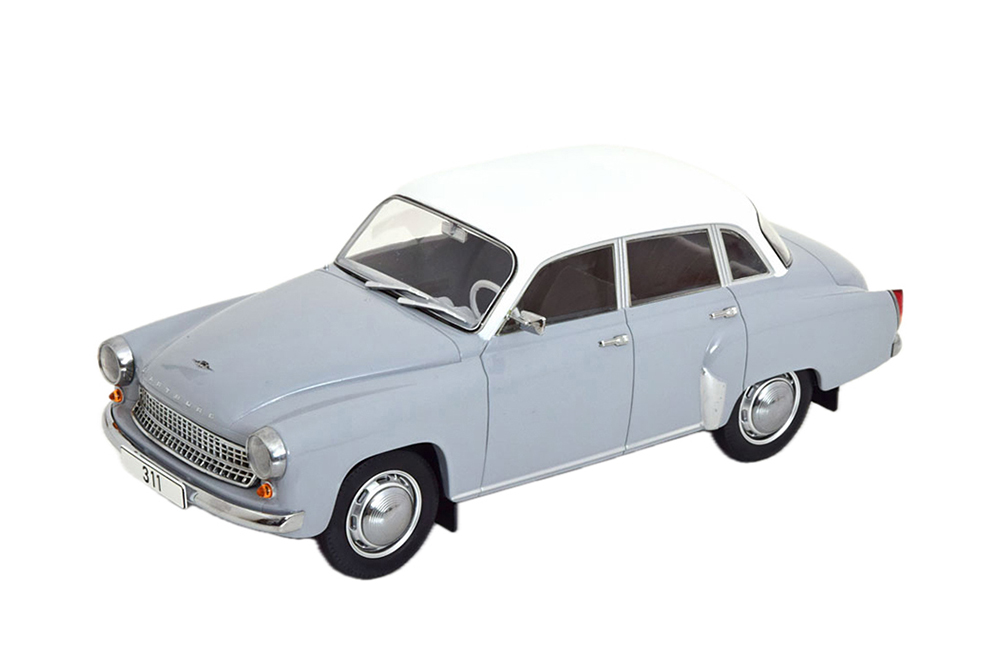 WARTBURG 311 SALOON GREY WHITE