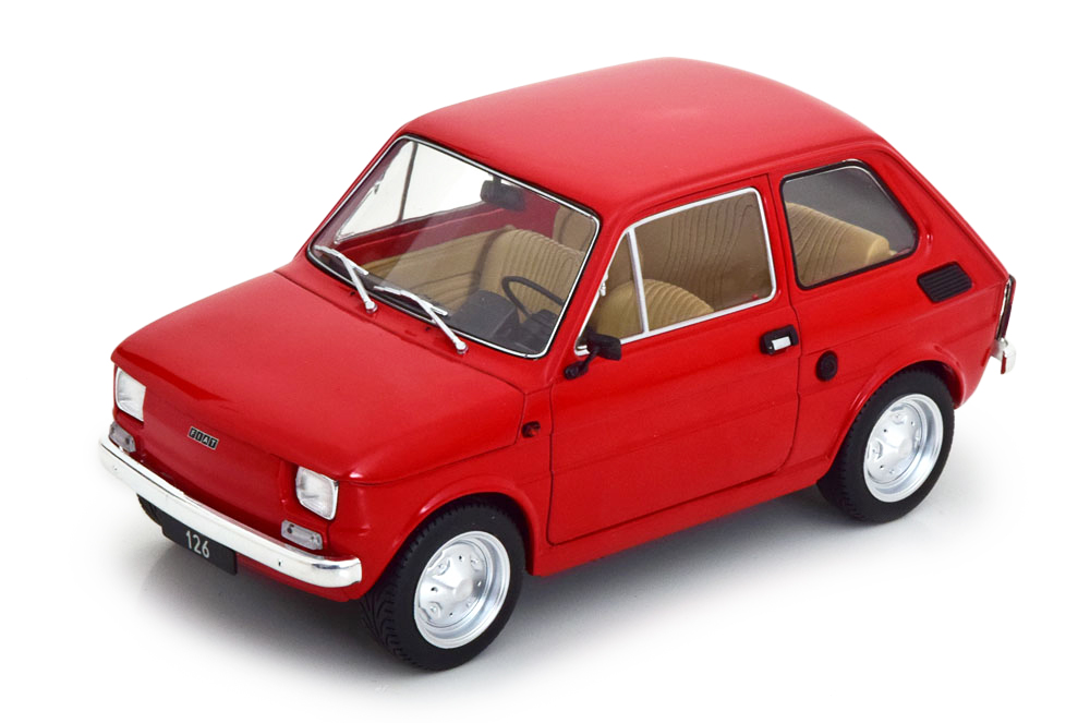 FIAT 126 1972 RED