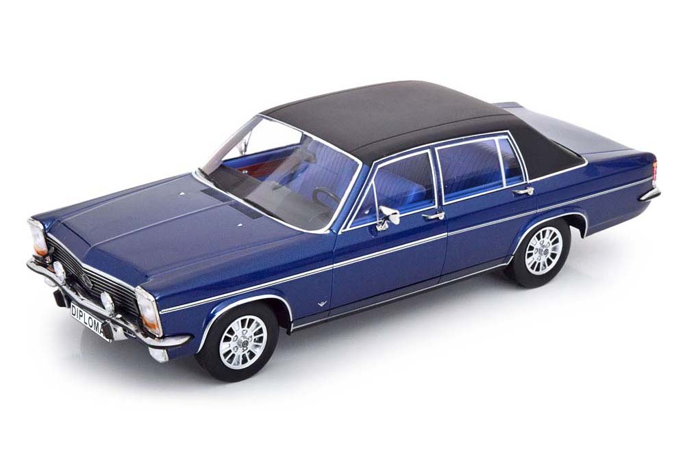 OPEL DIPLOMAT B DARK BLUE METALLIC FLATBLACK