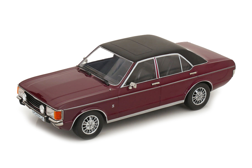 FORD GRANADA MK I DARKRED-METALLIC FLATBLACK