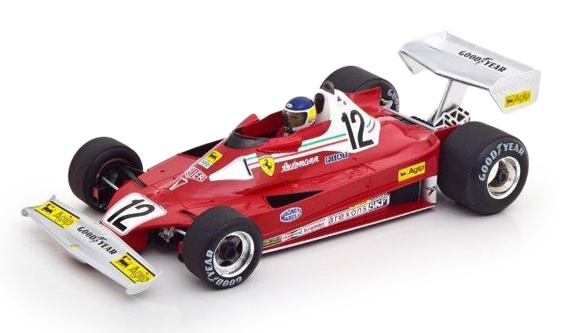 FERRARI 312 T2B SCUDERIA FERRARI #12 C.REUTEMANN  2 МЕСТО GP JAPAN FORMULA 1 1977 / FERRARI 312 T2B SCUDERIA FERRARI #12 C.REUTEMANN 2 МЕСТО GP JAPAN FORMULA 1 1977