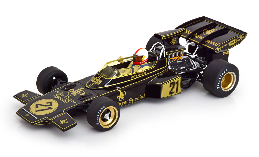 LOTUS 72D #21 JOHN PLAYER TEAM LOTUS WALKER GP SPANIEN FORMULA 1 1972
