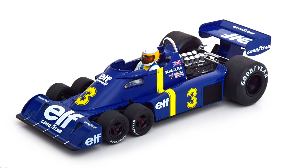 TYRRELL P34-2 #3 TEAM ELF TYRRELL J.SCHECKTER ПОБЕДИТЕЛЬ GP SWEDEN FORMULA 1 1976