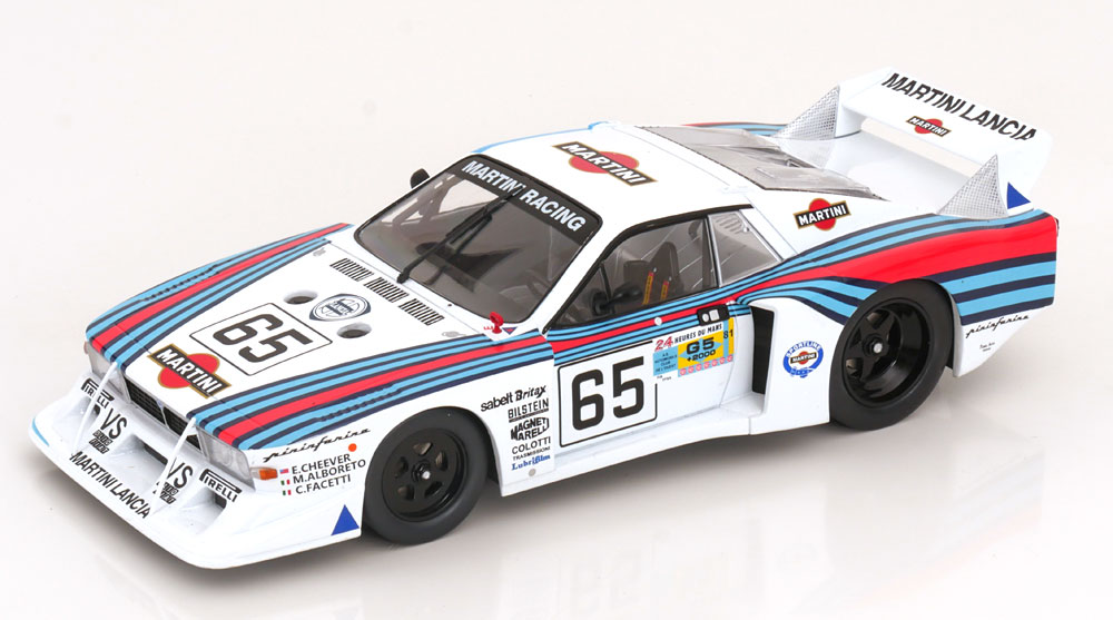 LANCIA BETA MONTECARLO GR.5 NO 65 24H LE MANS 1981 MARTINI
