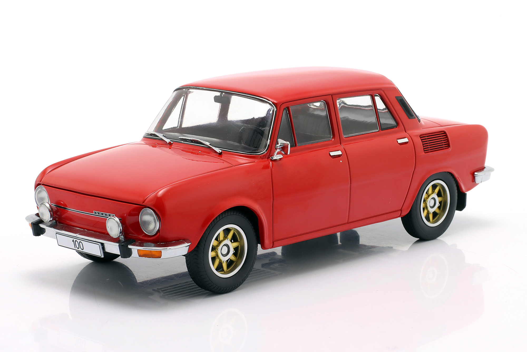 SKODA 100 YEAR 1969 RED / ШКОДА 100 КРАСНЫЙ