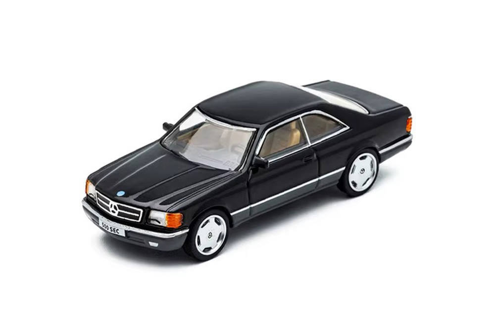 MERCEDES W126 S-CLASS COUPE 500 SEC 560SEC BLACK / МЕРСЕДЕС С-КЛАСС КУПЕ ЧЕРНЫЙ (ДЛИНА 7-10 СМ)