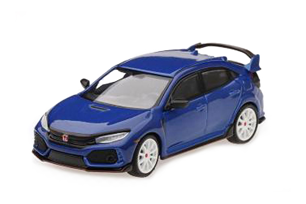 HONDA CIVIC TYP R FK8 2017 BLUEMETALLIC (ДЛИНА МОДЕЛИ 6-10 СМ)
