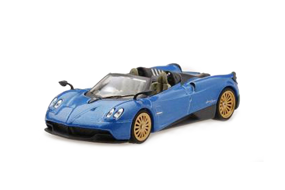 PAGANI HUAYRA ROADSTER 2018 BLUEMETALLIC (ДЛИНА МОДЕЛИ 6-10 СМ)