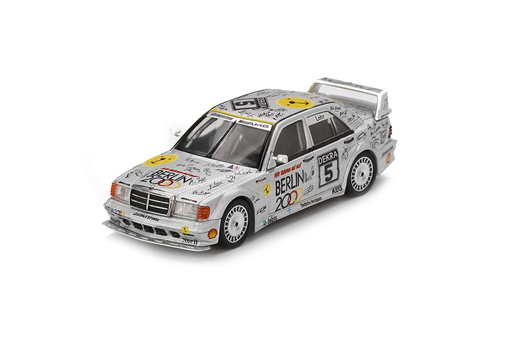 MERCEDES 190E 2.5 16 EVOLUTION II #5 BERLIN (ДЛИНА МОДЕЛИ 6-10 СМ)