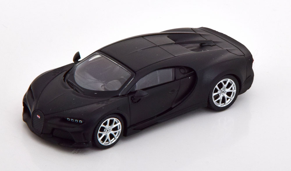 BUGATTI CHIRON SUPER SPORT 300 FLATBLACK (ДЛИНА МОДЕЛИ 6-10 СМ)