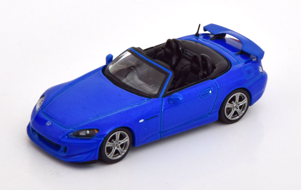 HONDA S2000 TYP S CONVERTIBLE BLUEMETALLIC (ДЛИНА МОДЕЛИ 6-10 СМ)