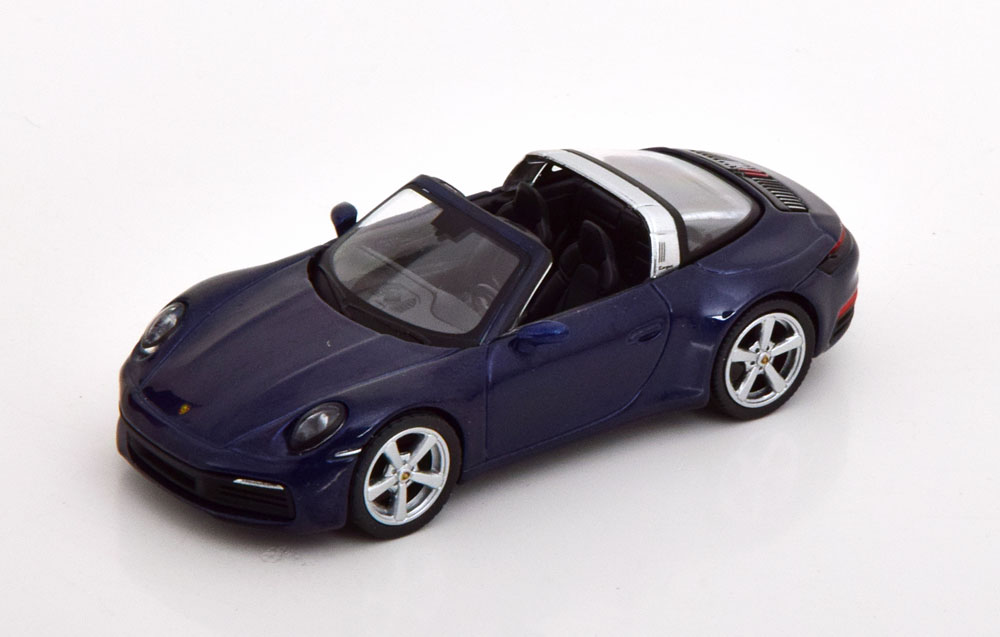 PORSCHE 911 TARGA 4S DARK BLUE-METALLIC (ДЛИНА МОДЕЛИ 6-10 СМ)