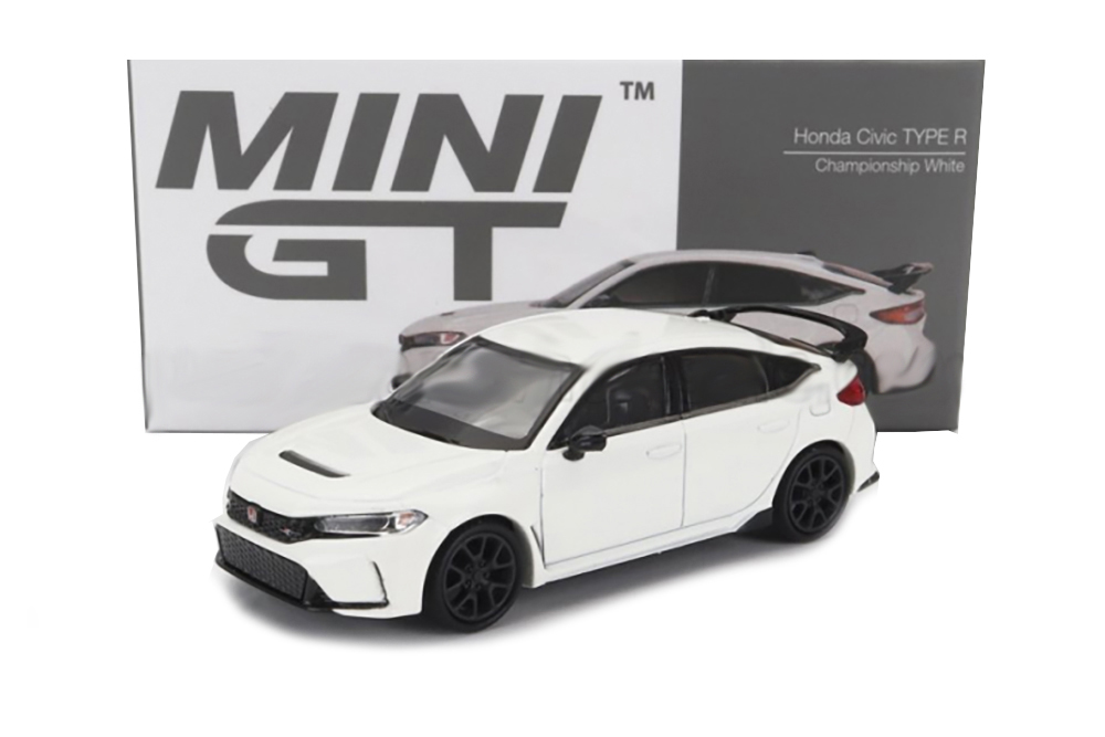 HONDA CIVIC TYPE-R LHD (2023), WHITE (ДЛИНА МОДЕЛИ 6-10 СМ)
